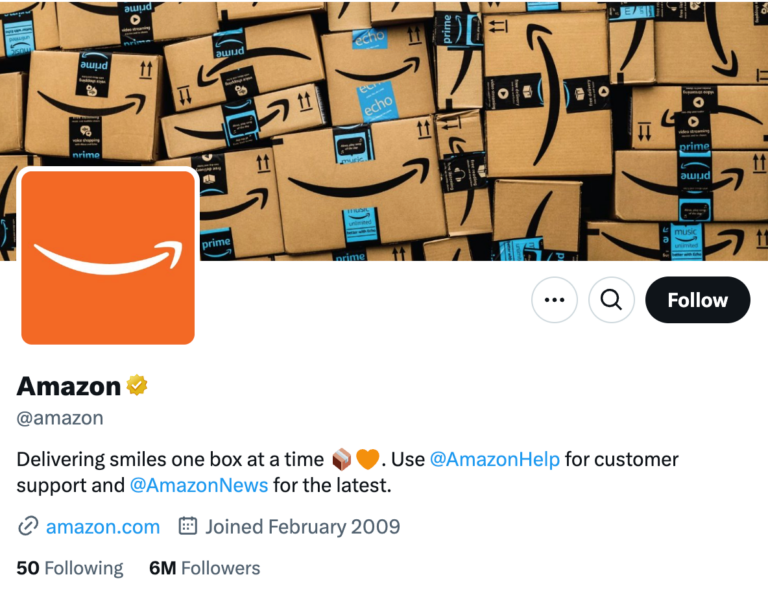 Amazon on X