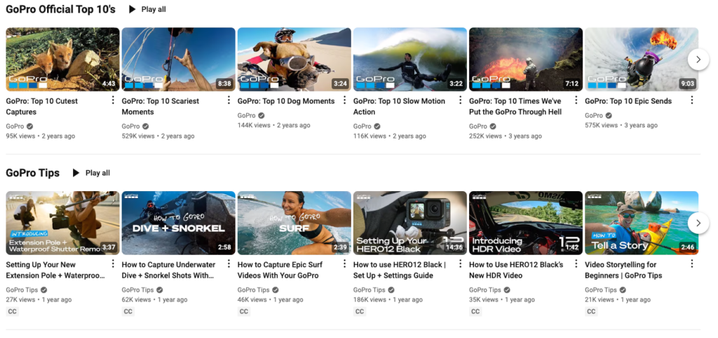 gopro youtube