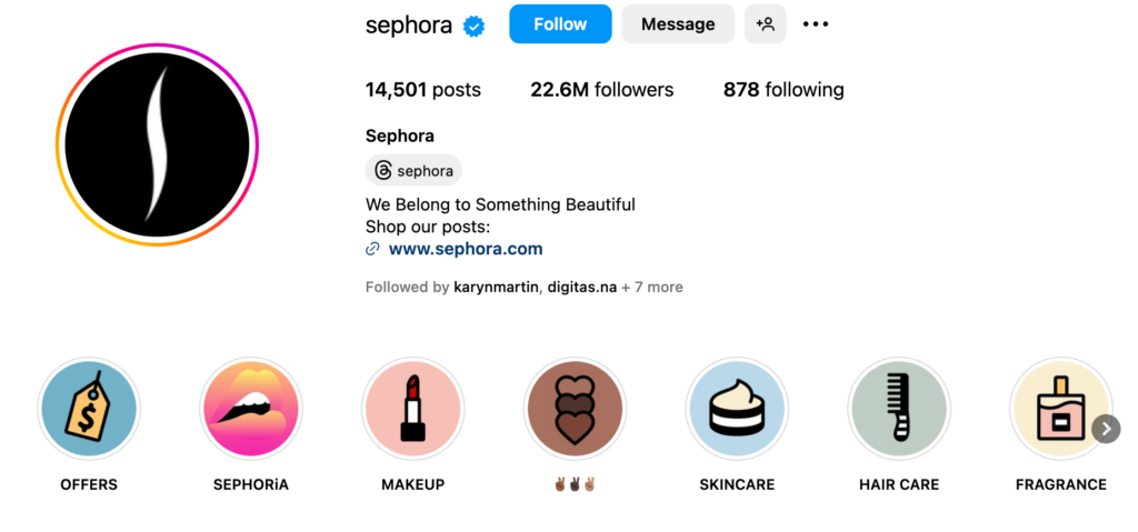 Instagram Guide - Sephoria